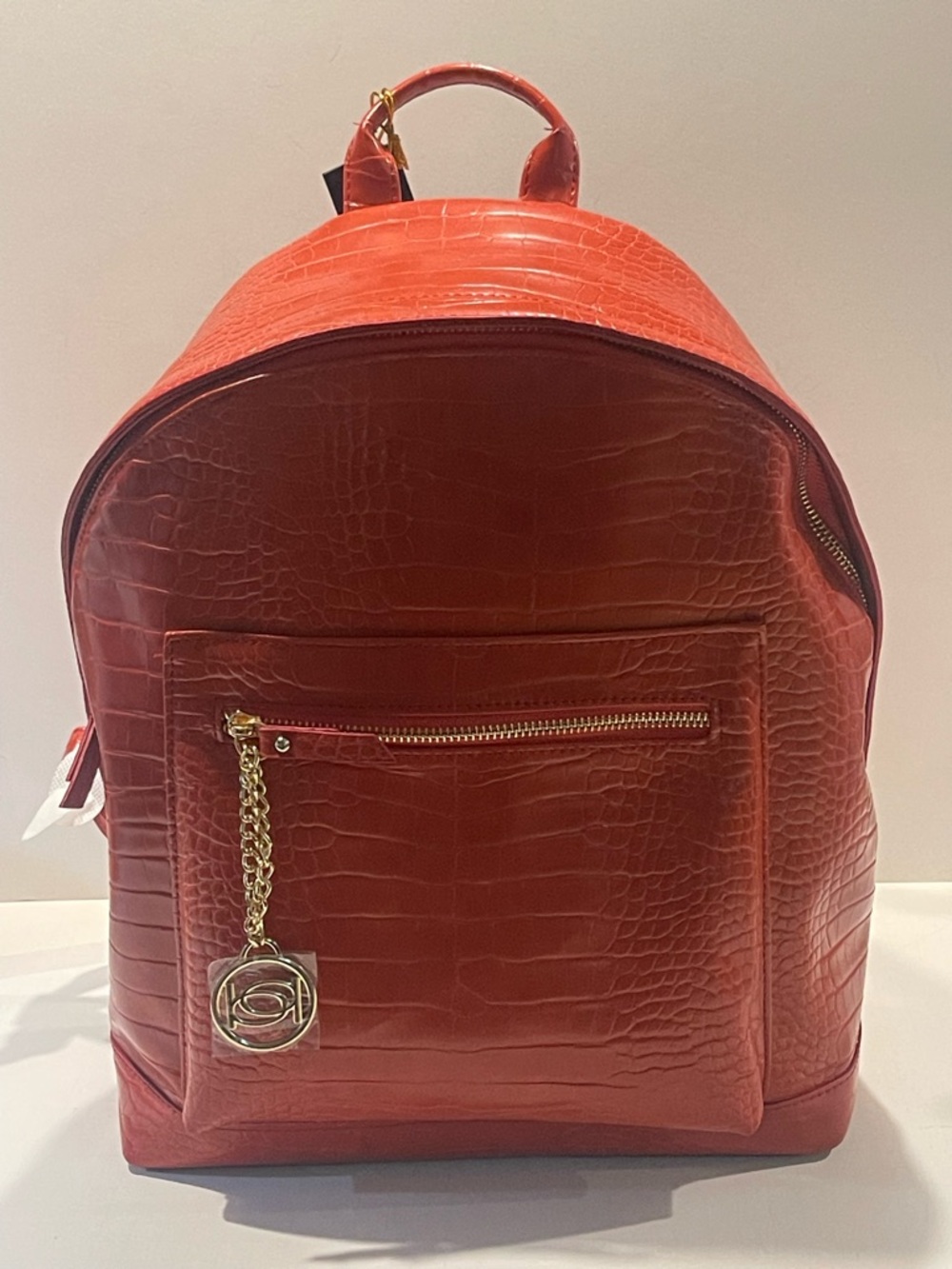 bebe RENA CROCO LARGE BACKPACK Candy Apple